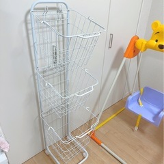 ランドリー　バスケットの画像