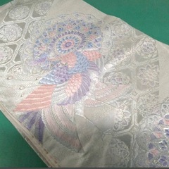 ● F 吉祥華飾華紋 王朝織彩紋 九百錦 華の舞 金 銀 糸箔 西陣織 袋帯 刺繍 正絹 逸品 高級 帯 まとめ 5点セット 未使用品含む ③の画像