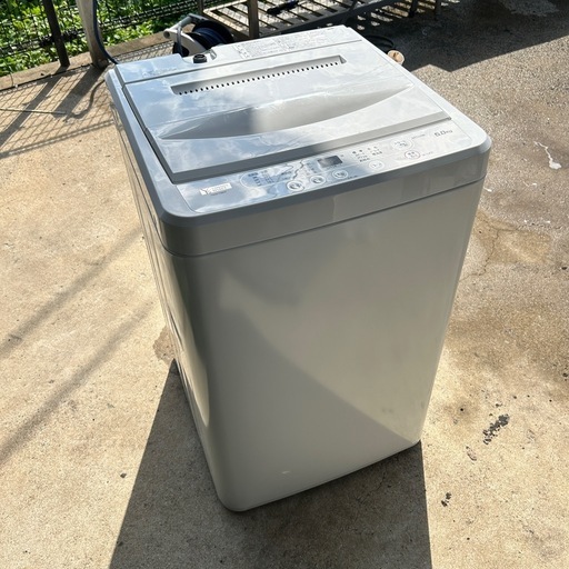 ヤマダ　洗濯機　6kg 2022年製　YWM-T60H1