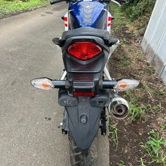 【動画あり】CBR250R ABS WR'Sマフラー　トリコロール　MC41 バッテリーチェーン新品の画像