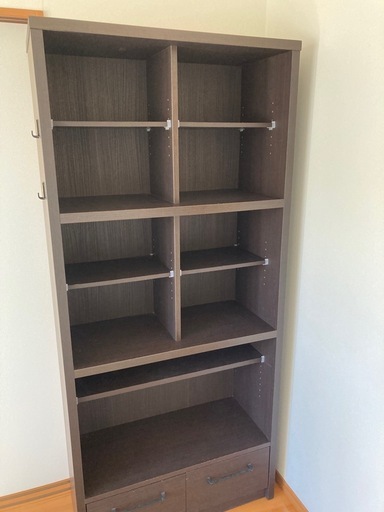 【早い者勝ち！(10月半ばまで)】いっぱい置ける本棚