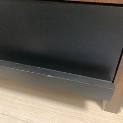 【無料譲渡！】テレビボード／テレビ台⭐️引き出し収納付きの画像