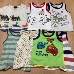 夏用子ども服まとめ売りの画像