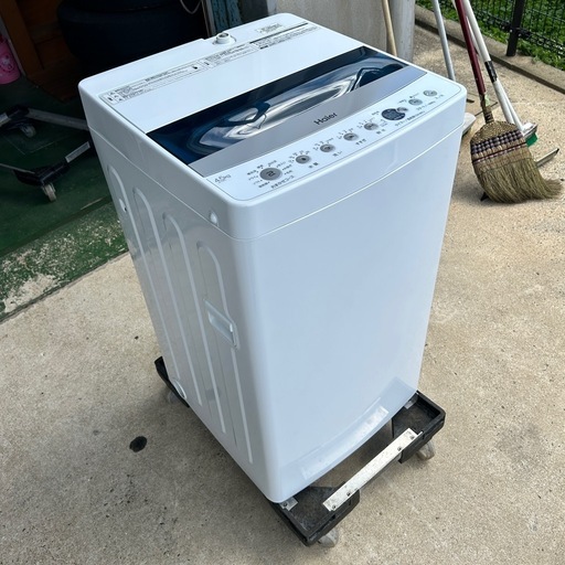 ハイアール　洗濯機　4.5kg 2022年製　JW-C45D