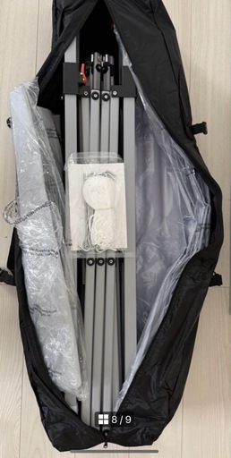 新品 ワンタッチ タープテント UVカット 4枚耐水専用横幕 2.5*2.5m 白