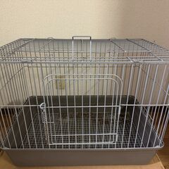 ペットケージ（幅約62×奥行約45×高さ約42cm）の画像