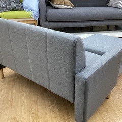 【トレファクマーケット久喜店】お買い得おすすめ品　2人掛けソファー(オットマン付)の画像