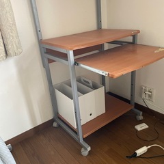 パソコンデスクの画像