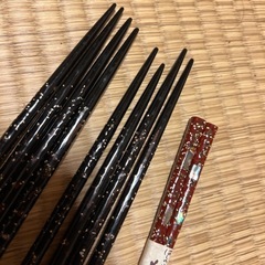 箸とおしゃもじの画像
