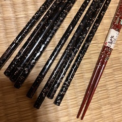箸とおしゃもじの画像