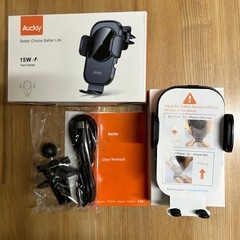 🌟 掘り出し市76.🌟カー　ワイヤレス充電器 スマホ車載ホルダー  カー用品　単品売り　転売o.k.！の画像
