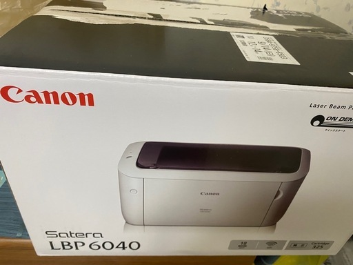キヤノン　CANON　Ａ４モノクロレーザープリンタ未使用
ＬＢＰ６０４０」　LBP6040