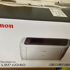 キヤノン　CANON　Ａ４モノクロレーザープリンタ未使用
ＬＢＰ６０４０」　LBP6040の画像
