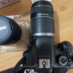 Canon eos kiss x4 ダブルズームキット  の画像