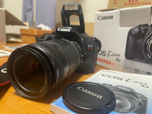 Canon eos kiss x4 ダブルズームキット  