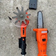 草刈機　チェーンソー　充電式　YARD FORCEの画像