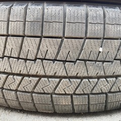 【バリ溝】DUNLOP 195/50R19 24年製　スタッドレスタイヤ 19インチの画像