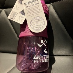 エニタイムフィットネス ANYTIME FITNESS ロゴ入りブレンダーボトル 未使用品の画像