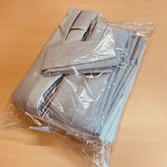 NITORI 遮光1級･遮熱･遮音カーテン＆遮熱･遮像レース4枚セット（RP002 グレー 100X210cm）②の画像