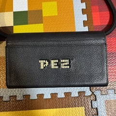 PEZ(ペッツ)×ear 刺繍ウォレットショルダーバッグ　ZOOの画像