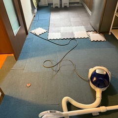 ニトリのタイルカーペットの画像