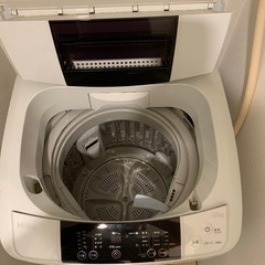 【ハイアール】洗濯機の画像