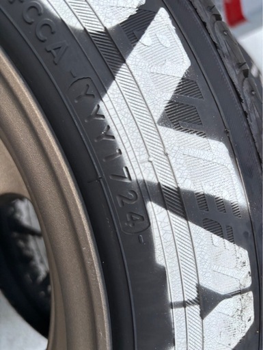 TE37風アルミ+YOKOHAMA BlueEarth 4本セット