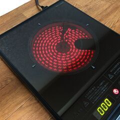 【新品】クッキングヒーター 達人 RH-1300N 特殊結晶化ガラストッププレート MADE IN JAPANトーヨーライフ TATUJIN 遠赤外線ヒーターの画像