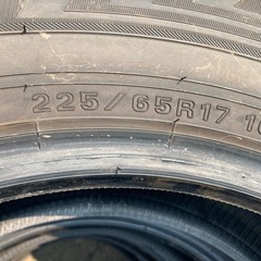 DUNLOP 225/65R17 24年製　冬タイヤの画像
