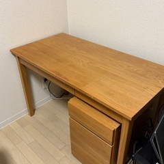 無印良品　デスクセットの画像