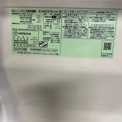 【大容量】日立 冷蔵庫 R-HWS47N（XN）2020年製 470L 右開き 5ドアの画像