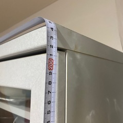 キッチンボード　食器棚　120cm グレーの画像