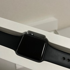 【箱付き・付属品全てあり】Apple Watch Series 3 GPSモデル 38mm スペースグレイの画像