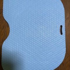 バスマット　水色の画像
