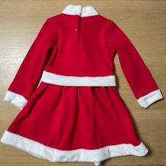 子供服　サンタさん　120cm 女の子　スカート　クリスマス　パーティーなどにの画像