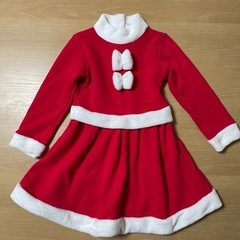 子供服　サンタさん　120cm 女の子　スカート　クリスマス　パーティーなどにの画像