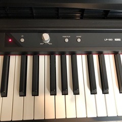 KORG 電子ピアノ　LP-180-BK 88鍵
の画像