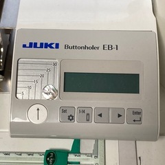 JUKI SL-300EXミシン+EB-1ボタンホーラーの画像