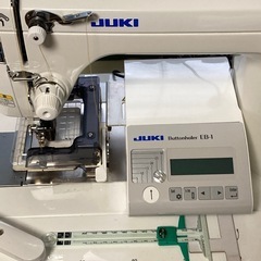 JUKI SL-300EXミシン+EB-1ボタンホーラーの画像