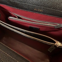 GUCCI ZUMI ズゥミ　ハンドバッグ　ショルダー　ブラック　の画像