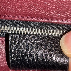 GUCCI ZUMI ズゥミ　ハンドバッグ　ショルダー　ブラック　の画像