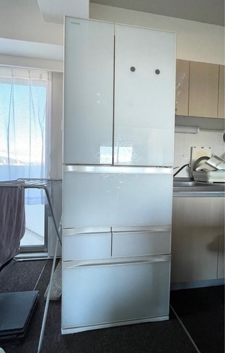 再掲(仕切り直しました)　東芝　ベジータ　2014年製　冷凍冷蔵庫　6ドア　510リットル