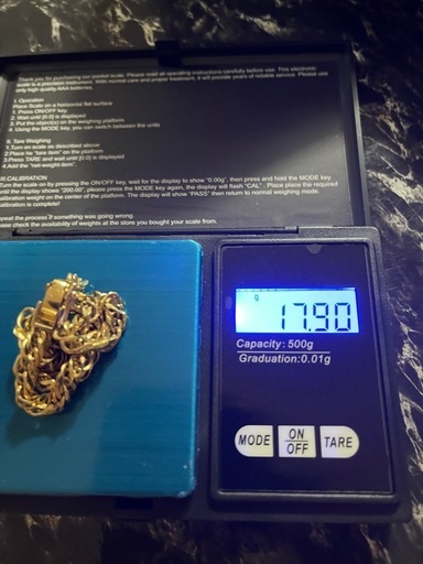 18金17.9グラム　 キヘイ