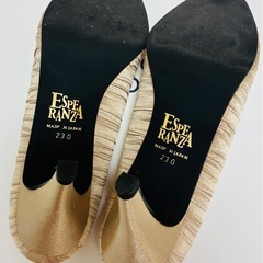 ESPERANZA パンプス 23.0cm（結婚式・フォーマル／MADE IN JAPAN）の画像