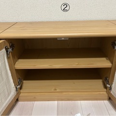 テレビボード、ローボードお譲りします
の画像