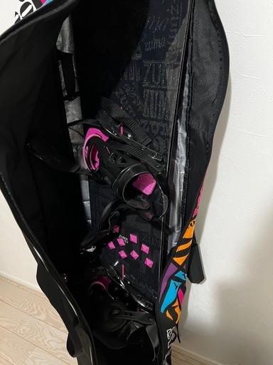 スノボー板と靴