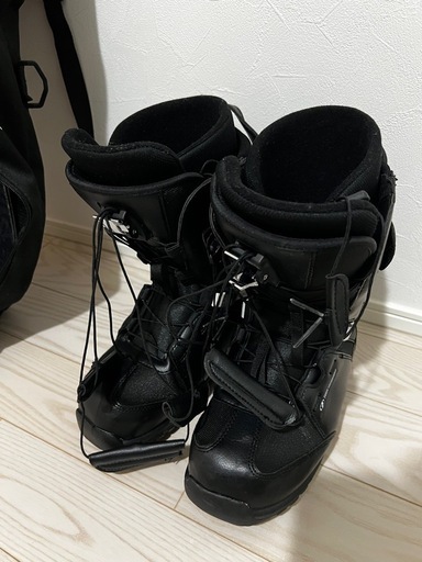 スノボー板と靴