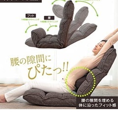 座椅子生活 明光ホームテック 腰の神様がくれた座椅子プレミアムの画像