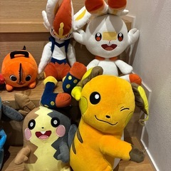 ポケモン　ピカチュウ　チェーンソーマン　人形7個セットの画像