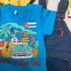 80センチ衣類中古の画像